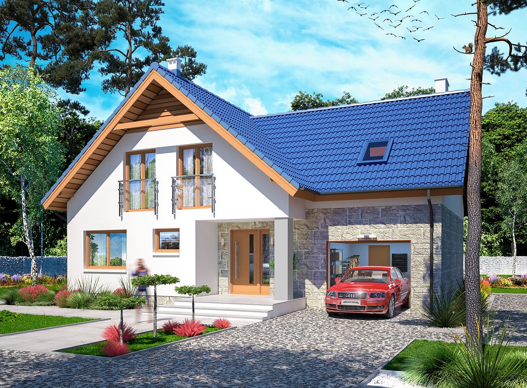 Проект дома IKH-9793-75