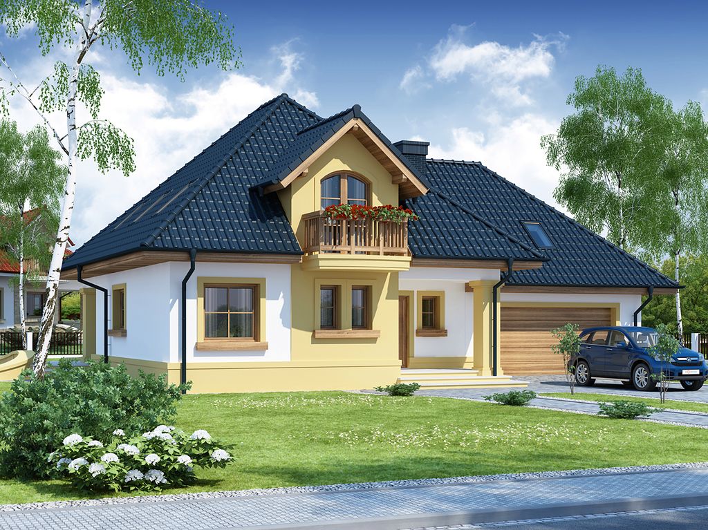 Проект дома EKK-5293-12